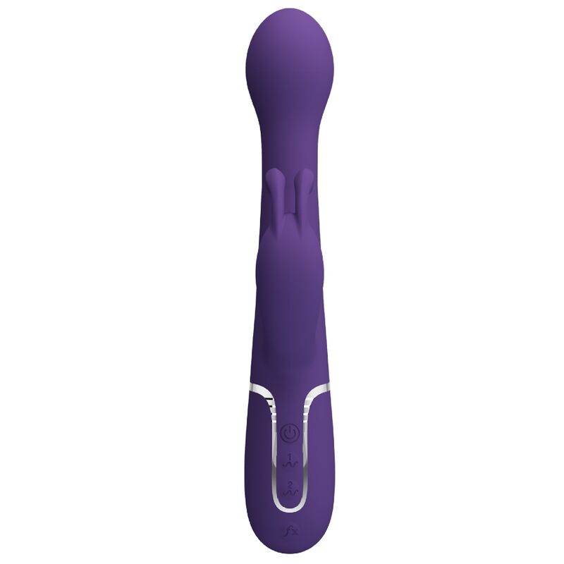 PRETTY LOVE - DEJON KANINVIBRATOR 3 I 1 MULTIFUNKTION LILLA