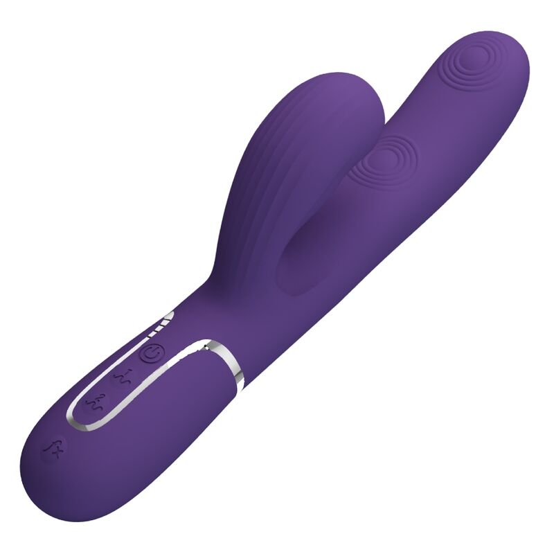 PRETTY LOVE - PERLITA G-PUNKT VIBRATOR 3 I 1 MULTIFUNKTION LILLA