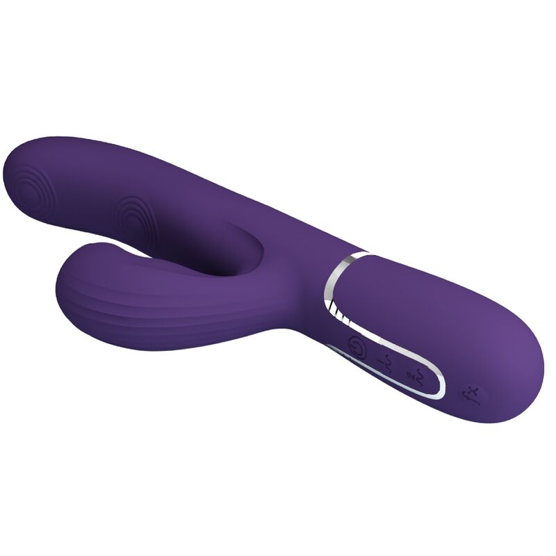 PRETTY LOVE - PERLITA G-PUNKT VIBRATOR 3 I 1 MULTIFUNKTION LILLA