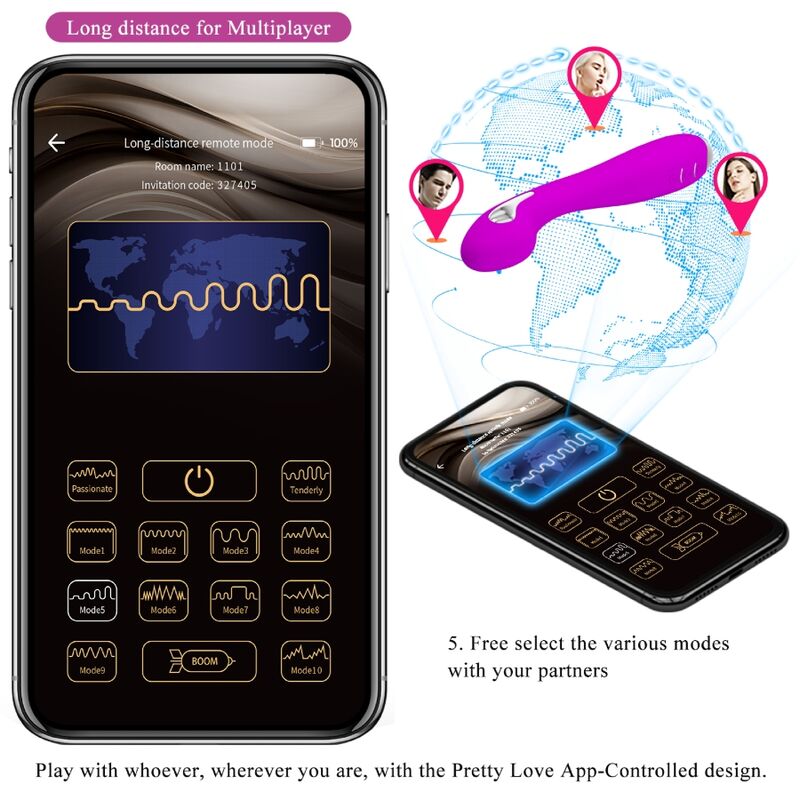 PRETTY LOVE - HECTOR ELEKTROCHODVIBRATOR GRATIS APP VIOLET