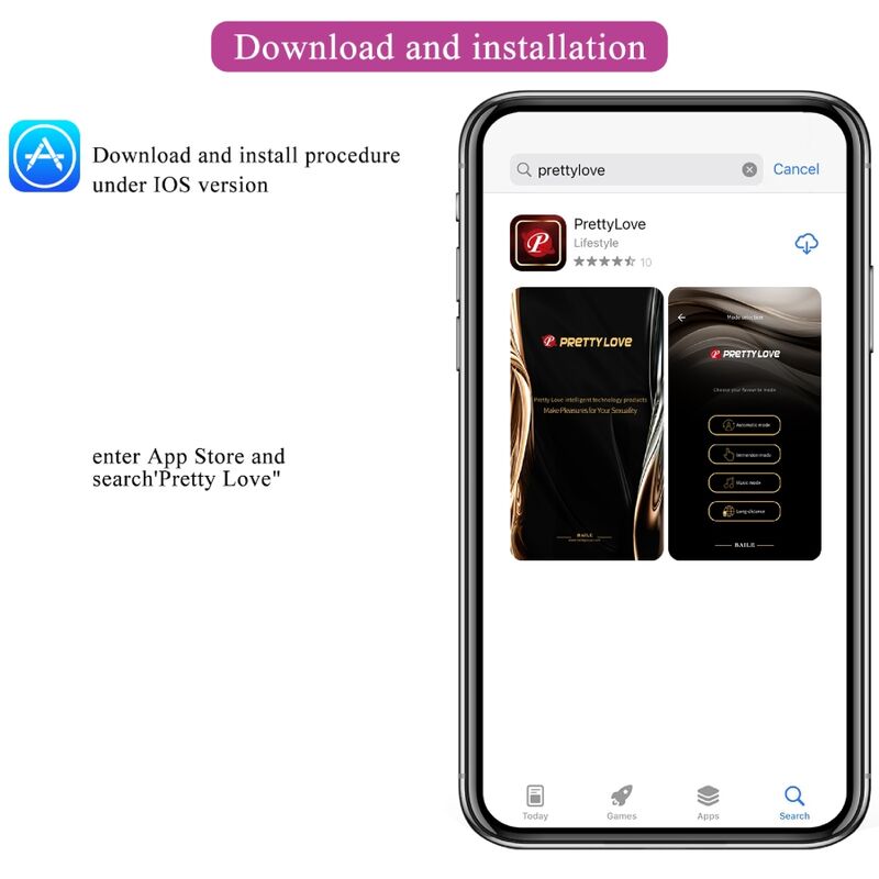 PRETTY LOVE - HECTOR ELEKTROCHODVIBRATOR GRATIS APP VIOLET