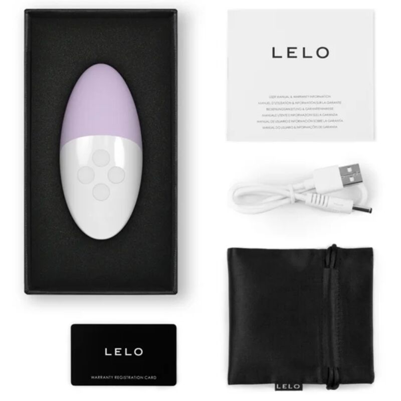 LELO - SIRI 3 KLITORIS MASSAGEAPPARAT ROLIG LAVENDEL