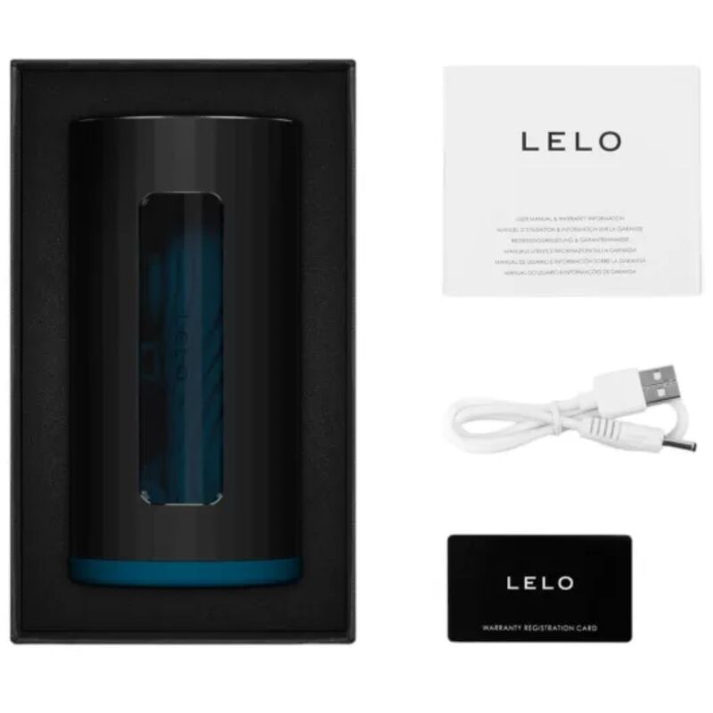 LELO - F1S V3 MANLIG MASTURBATOR BLÅKANT