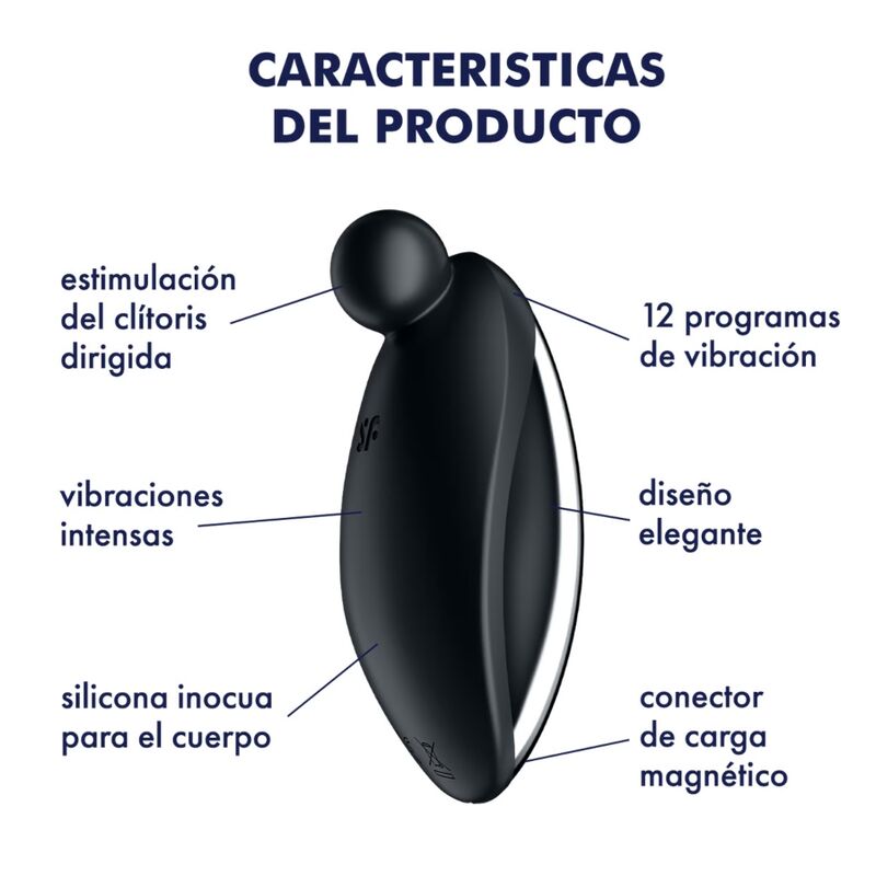 SATISFYER - SPOT ON 2 LAY-ON VIBRATOR SORT