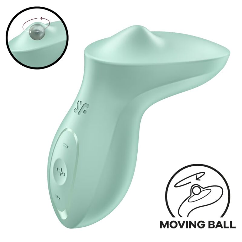 SATISFYER - EXCITERRR LAY-ON KLITORIS MINT VIBRATOR