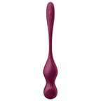 SATISFYER - LOVE BIRDS VARY VIBRERINGSKUGLE GRATIS APP VINRØD