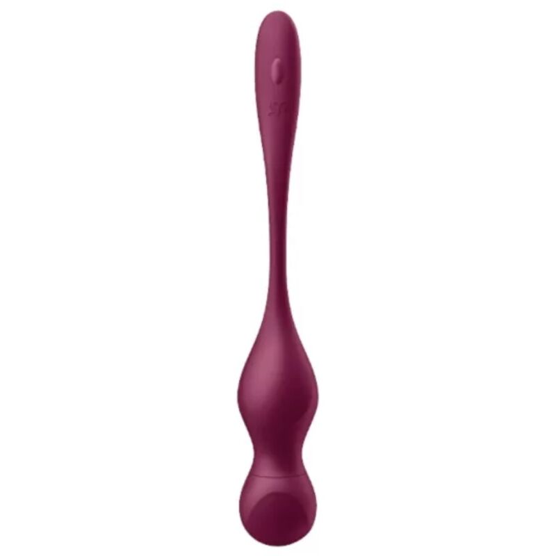 SATISFYER - LOVE BIRDS VARY VIBRERINGSKUGLE GRATIS APP VINRØD
