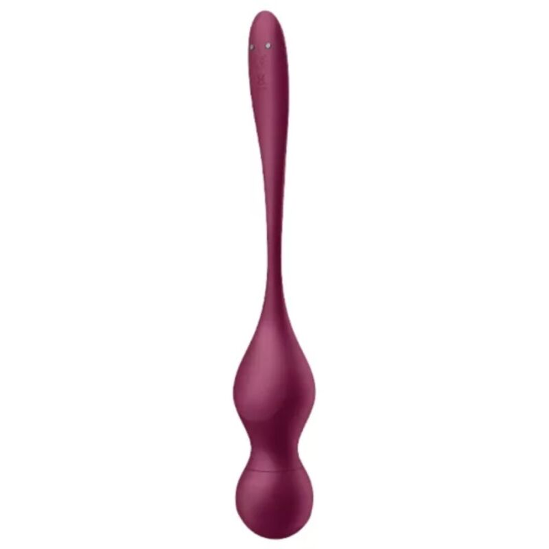 SATISFYER - LOVE BIRDS VARY VIBRERINGSKUGLE GRATIS APP VINRØD