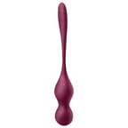 SATISFYER - LOVE BIRDS VARY VIBRERINGSKUGLE GRATIS APP VINRØD