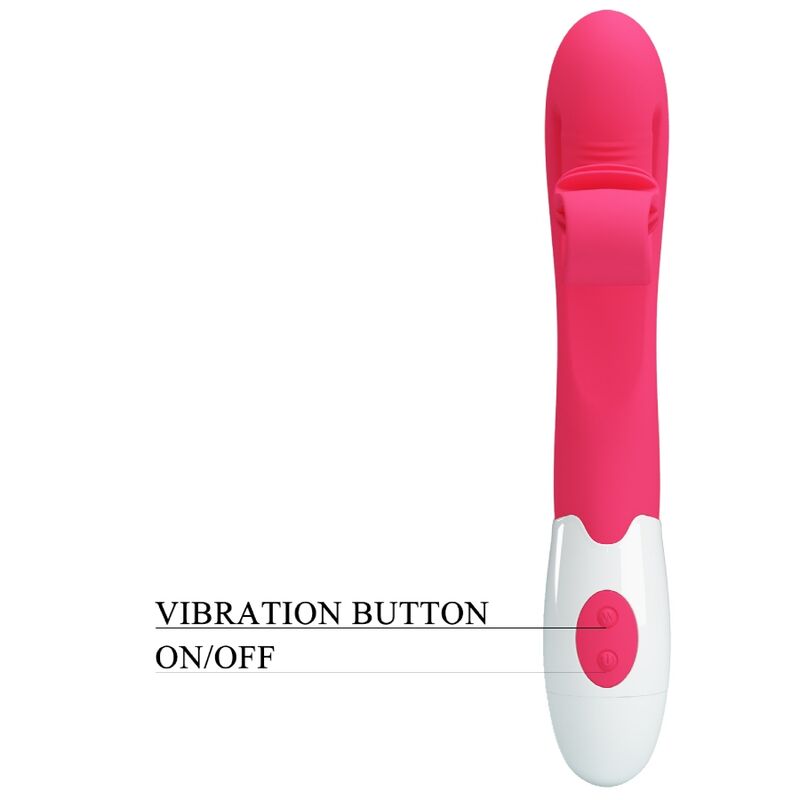 ROMANCE - PINK VIBRATOR OG STIMULATOR 30 HASTIGHEDER