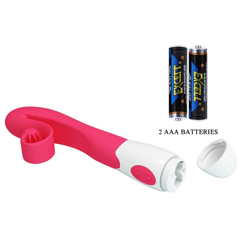 ROMANCE - PINK VIBRATOR OG STIMULATOR 30 HASTIGHEDER