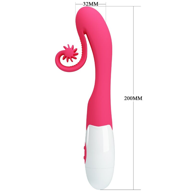 ROMANCE - PINK VIBRATOR OG STIMULATOR 30 HASTIGHEDER