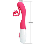 ROMANCE - PINK VIBRATOR OG STIMULATOR 30 HASTIGHEDER