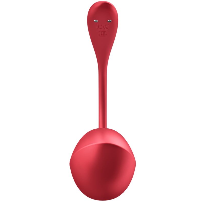 SATISFYER - SHINY PETAL G-POINT FJERNBETJENINGSSTIMULATOR RØD GRATIS APP