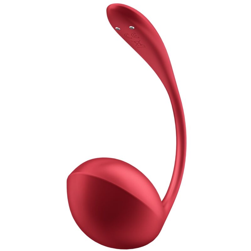 SATISFYER - SHINY PETAL G-POINT FJERNBETJENINGSSTIMULATOR RØD GRATIS APP