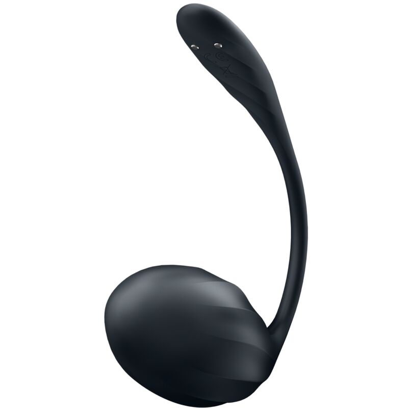 SATISFYER - RIBBED PETAL G-PUNKTS STIMULATOR FJERNBETJENING SORT GRATIS APP