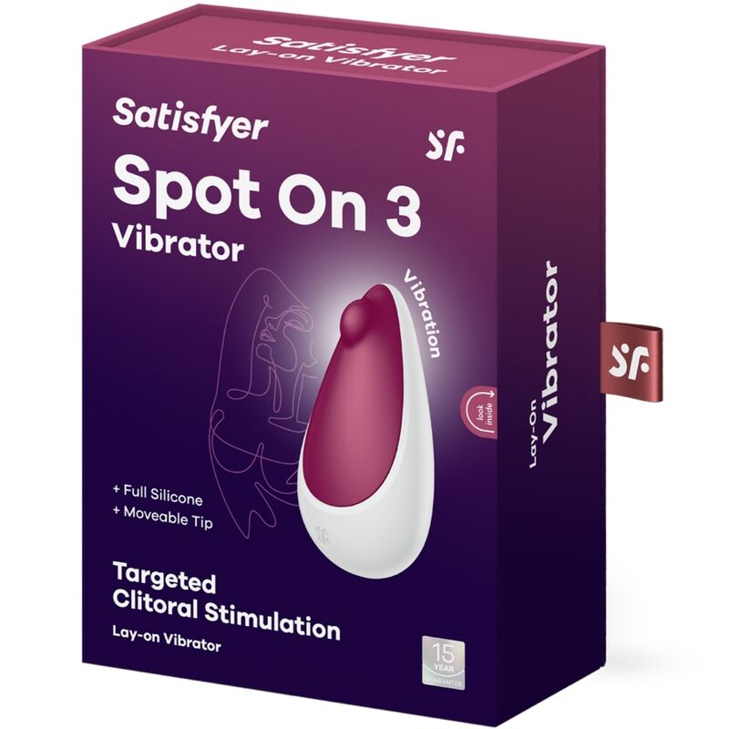 SATISFYER - SPOT ON 3 KLITORIS STIMULATOR BÆR