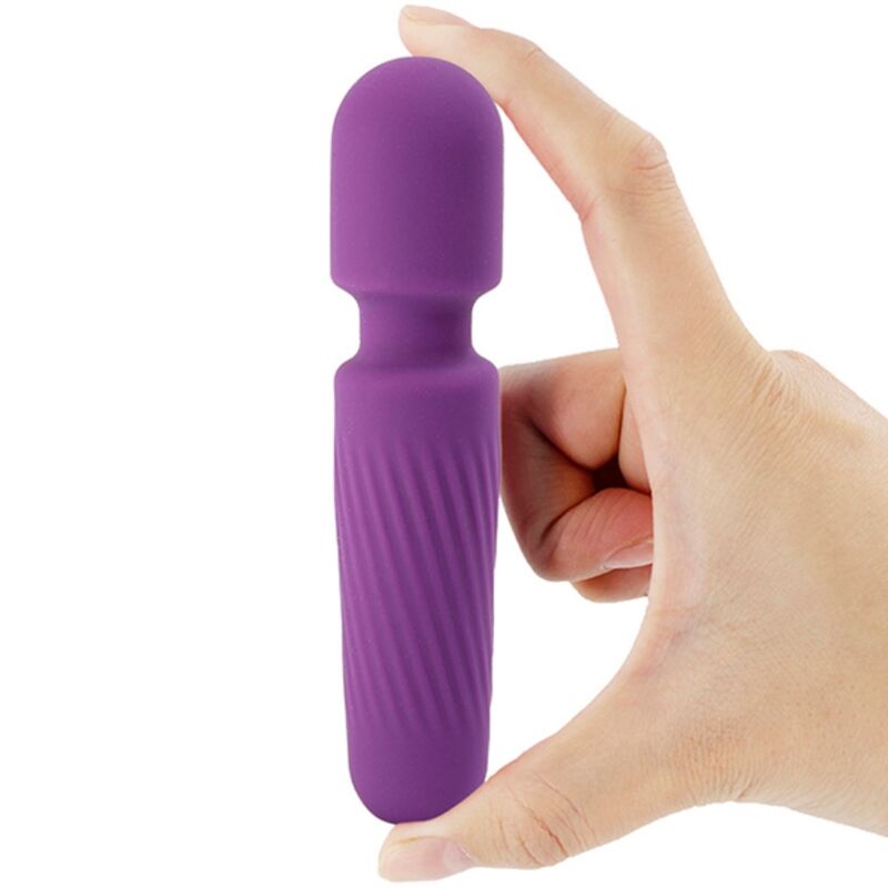 ARMONY - DIN MAGISKE MASSAGEAPPARAT & VIBRATOR GENOPLADELIG 10 VIBRATIONER LILLA
