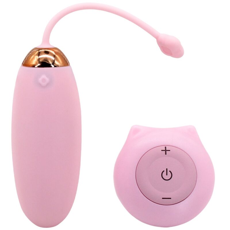 ARMONY - KITTY SJOV ÆG VIBRATOR FJERNBETJENING 10 VIBRATIONER LYSERØD