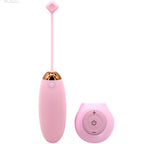 ARMONY - KITTY SJOV ÆG VIBRATOR FJERNBETJENING 10 VIBRATIONER LYSERØD