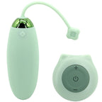 ARMONY - KITTY SJOV ÆG VIBRATOR FJERNBETJENING 10 VIBRATIONER GRØN