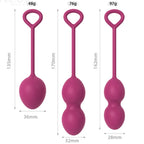 ARMONY - ANABIOSE VAGINAL HÅNDTAG 3 NIVEAUER BURGUNDY