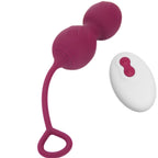 ARMONY - BLOSSOMS VAGINAL HÅNDVÆGT VIBRATION FJERNBETJENING 10 VIBRATIONER MØRKERØD