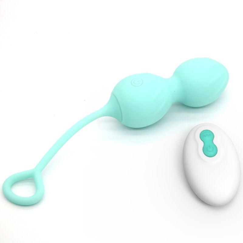 ARMONY - BLOSSOMS VAGINAL HÅNDVÆGT VIBRATION FJERNBETJENING 10 VIBRATIONER GRØN