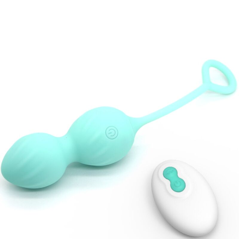 ARMONY - BLOSSOMS VAGINAL HÅNDVÆGT VIBRATION FJERNBETJENING 10 VIBRATIONER GRØN