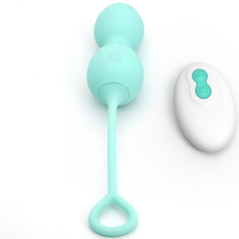 ARMONY - BLOSSOMS VAGINAL HÅNDVÆGT VIBRATION FJERNBETJENING 10 VIBRATIONER GRØN