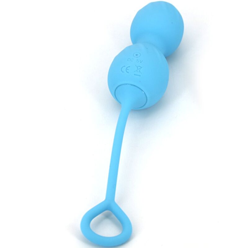 ARMONY - BLOSSOMS VAGINAL HÅNDVÆGT VIBRATION FJERNBETJENING 10 VIBRATIONER BLÅ