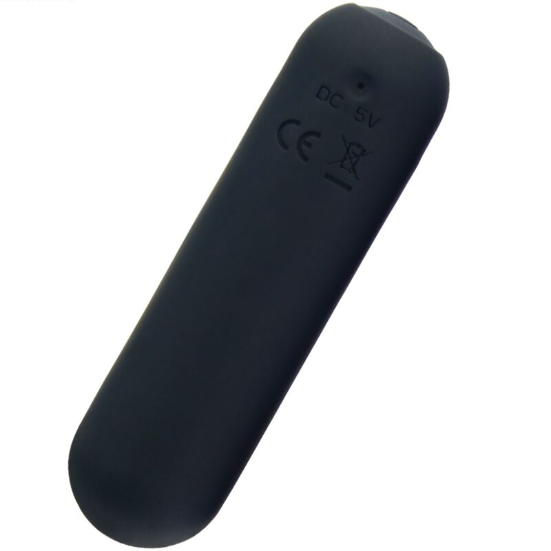 ARMONY - SPLASH HAHA VIBRATOR KUGLET SILIKONE 10 VIBRATIONER 75 X 19 CM SORT