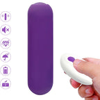 ARMONY - SPLASH JOIE VIBRATOR KUGLET SILIKONE FJERNBETJENING 10 VIBRATIONER 75 X 19 CM LILLA
