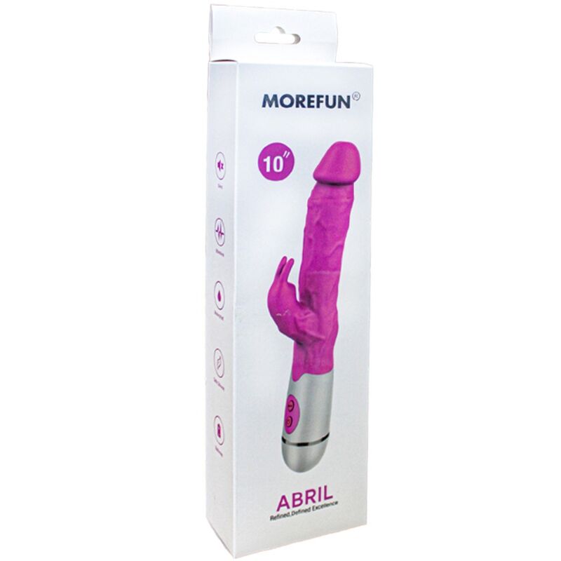 ARMONY - ABRIL VIBRATOR KANIN 16 HASTIGHEDER LYSERØD
