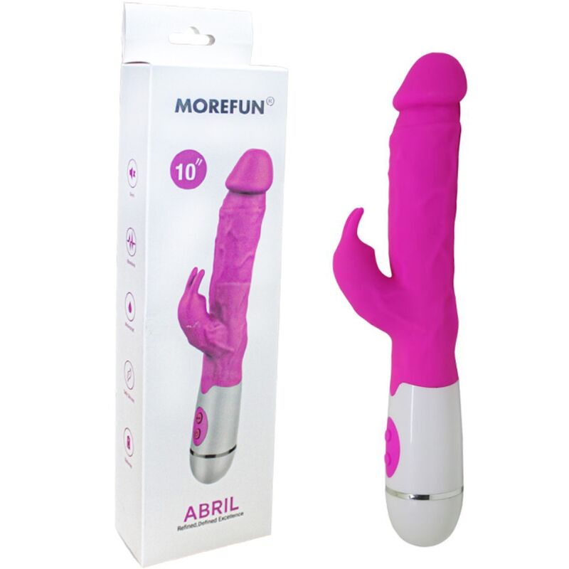 ARMONY - ABRIL VIBRATOR KANIN 16 HASTIGHEDER LYSERØD