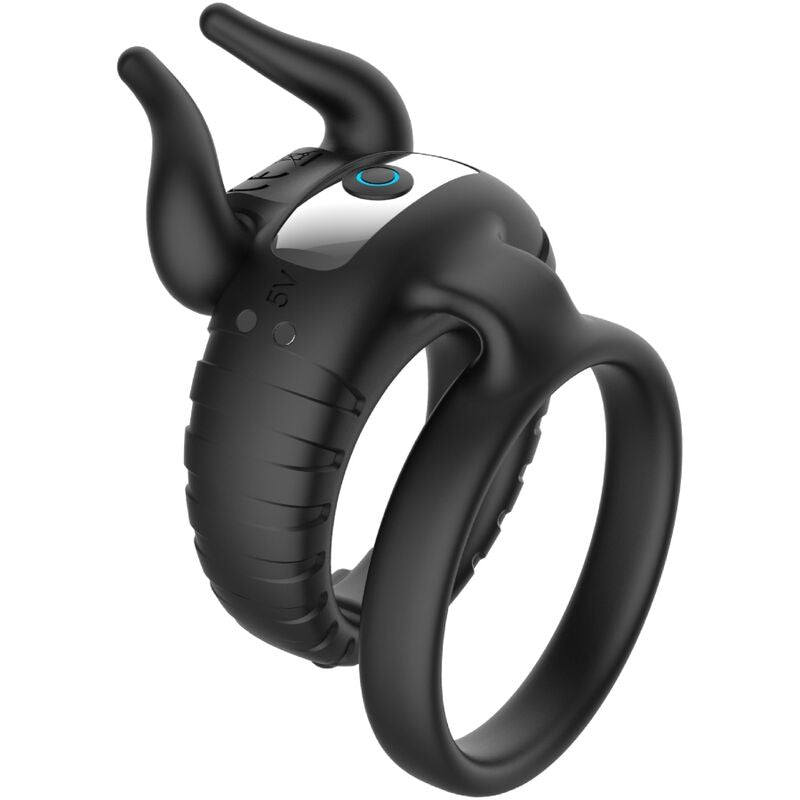 ARMONY - BULL'S PASSION RING VIBRATOR 10 HASTIGHEDER SORT