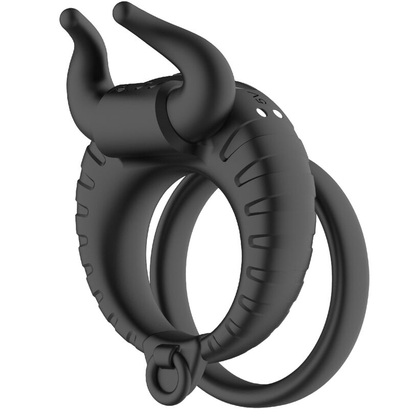 ARMONY - BULL'S PASSION RING VIBRATOR 10 HASTIGHEDER SORT