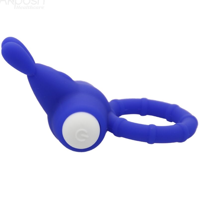 ARMONY - MS BUNNY VIBRATORRING SILIKONE BLÅ
