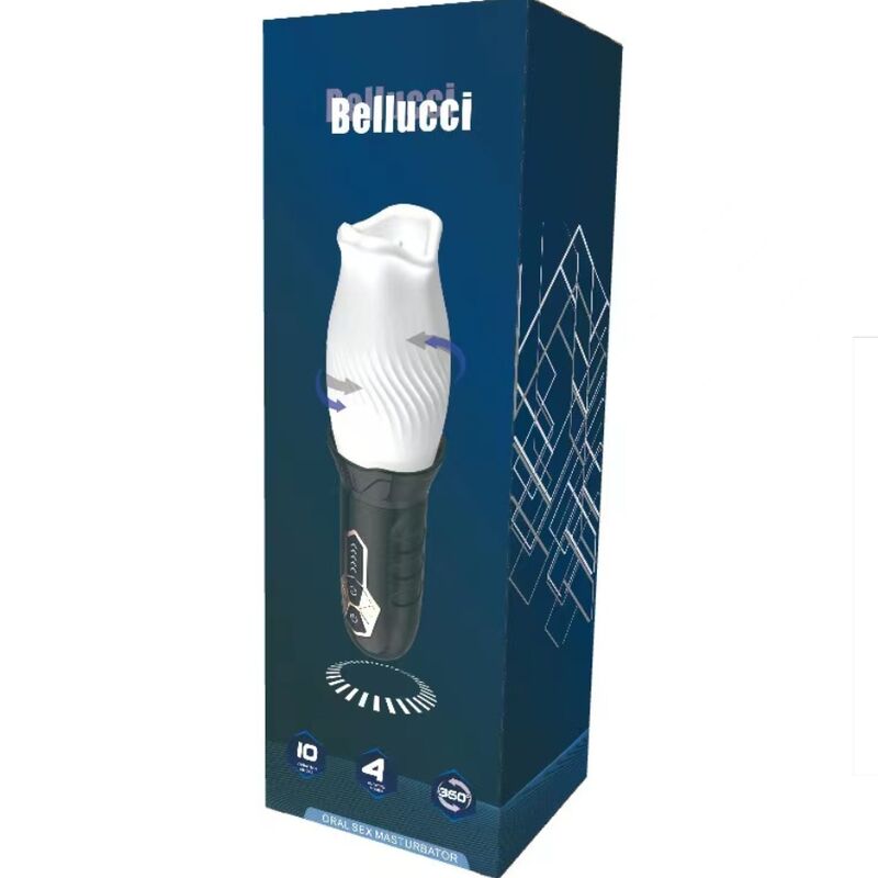 ARMONY - BELUCCI ORAL MAsturbator Vibrator Hvid