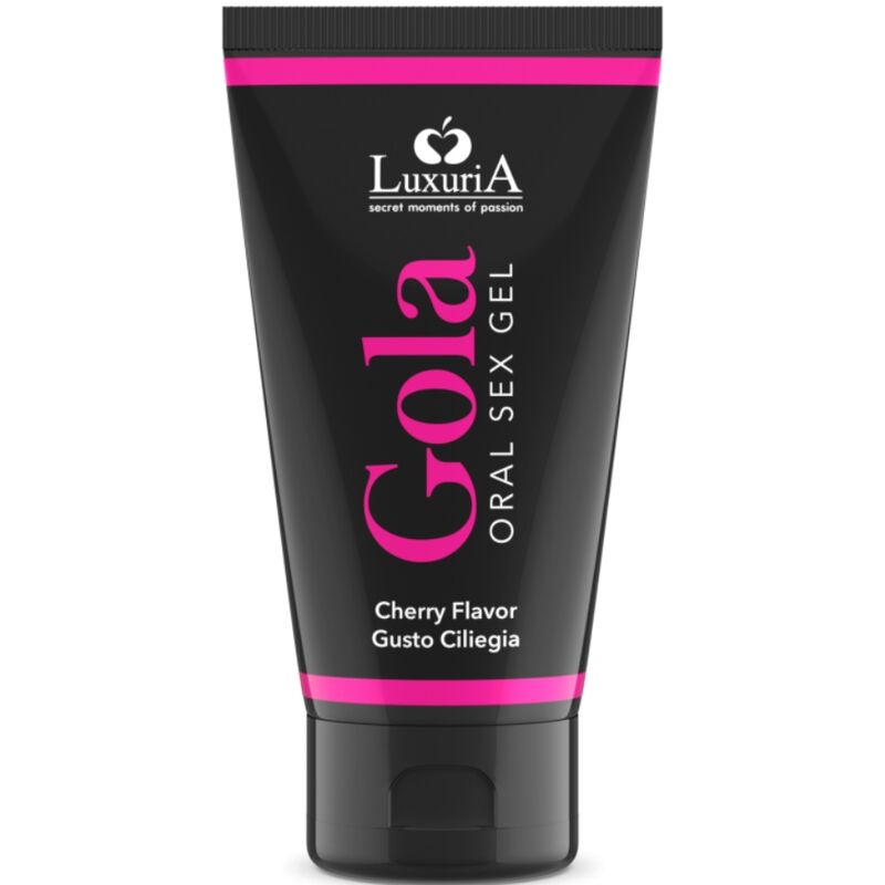 INTIMATELINE LUXURIA - ORAL SEX GEL MED KIRSEBÆRSMAG 50 ML