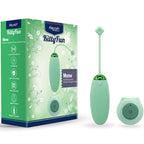 ARMONY - KITTY SJOV ÆG VIBRATOR FJERNBETJENING 10 VIBRATIONER GRØN