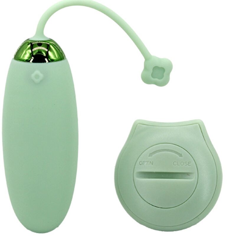 ARMONY - KITTY SJOV ÆG VIBRATOR FJERNBETJENING 10 VIBRATIONER GRØN
