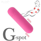 ARMONY - SPLASH HAHA VIBRATOR KUGLET SILIKONE 10 VIBRATIONER 75 X 19 CM LYSE