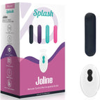 ARMONY - SPLASH JOLINE VIBRATOR KUGLET SILIKONE FJERNBETJENING 10 VIBRATIONER 65 X 15 CM SORT