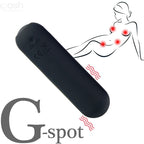 ARMONY - SPLASH JOIE VIBRATOR KUGLET SILIKONE FJERNBETJENING 10 VIBRATIONER 75 X 19 CM SORT