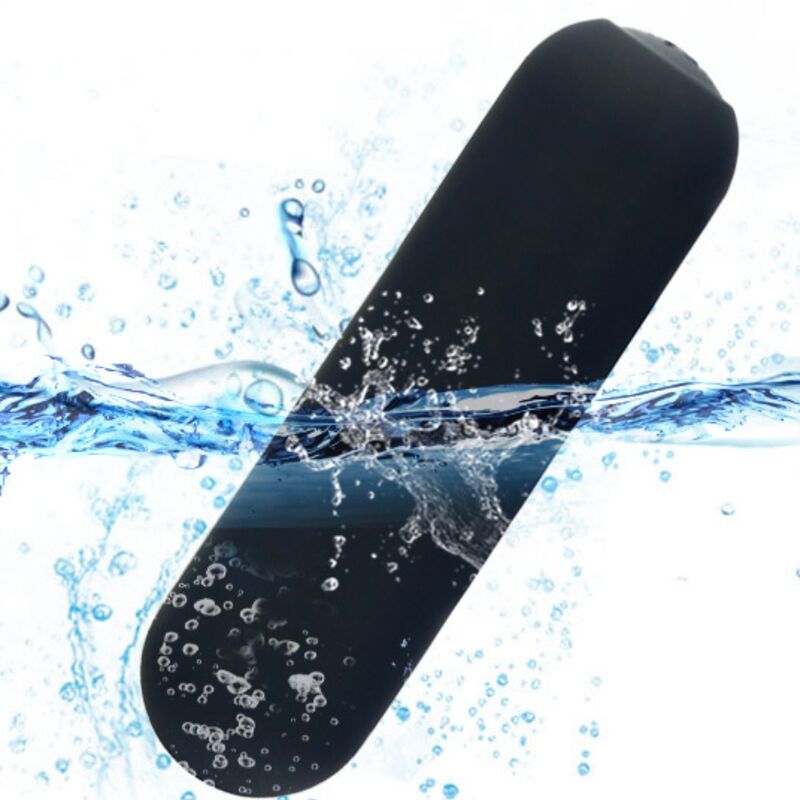 ARMONY - SPLASH JOIE VIBRATOR KUGLET SILIKONE FJERNBETJENING 10 VIBRATIONER 75 X 19 CM SORT