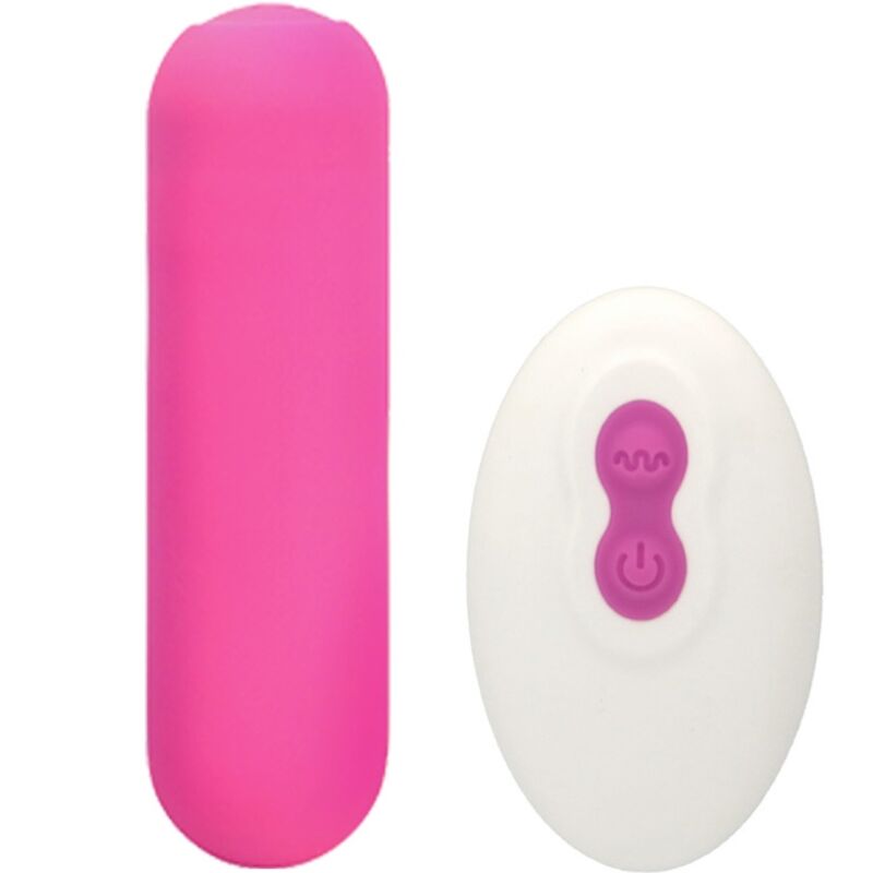 ARMONY - SPLASH JOIE VIBRATOR KUGLET SILIKONE FJERNBETJENING 10 VIBRATIONER 75 X 19 CM LYSE