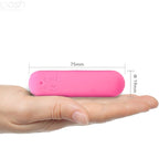 ARMONY - SPLASH JOIE VIBRATOR KUGLET SILIKONE FJERNBETJENING 10 VIBRATIONER 75 X 19 CM LYSE