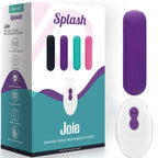 ARMONY - SPLASH JOIE VIBRATOR KUGLET SILIKONE FJERNBETJENING 10 VIBRATIONER 75 X 19 CM LILLA