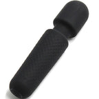 ARMONY - DIN MAGISKE MASSAGEAPPARAT & VIBRATOR GENOPLADELIG 10 VIBRATIONSSTAV MED PRIKKER I SORT